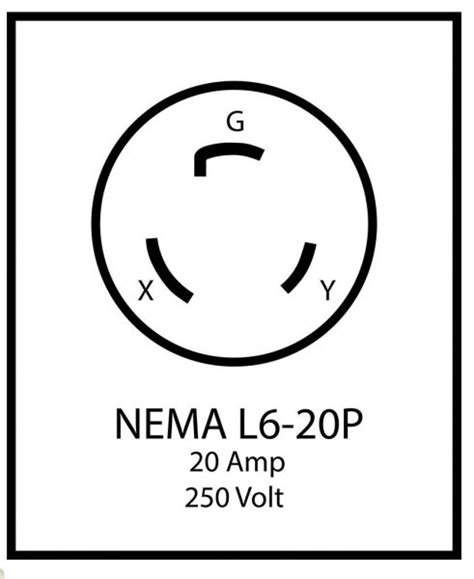 Adapter, 20A L6-20 plug/L6-30 receptacle | Quick 220 Electrical Systems