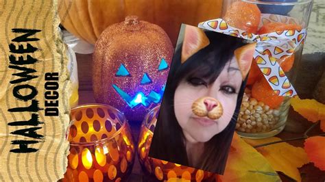 Tea Light Halloween Diy Decor Youtube