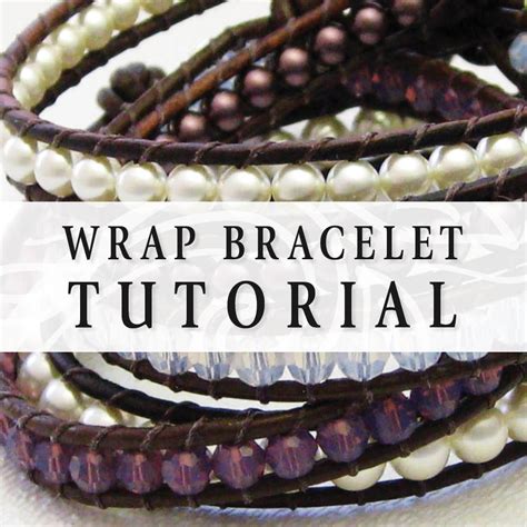 Wrap Bracelet Tutorial Diy Jewelry Instructions Instant