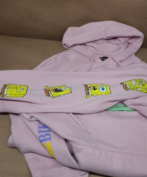 Spongebob Squarepants Bikini Bottom DL Pink Sweatshir Gem