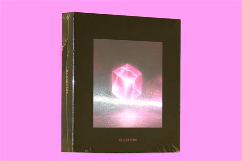 BLACKPINK SQUARE UP 1st Mini Album BLACK 01 BLP 004 B