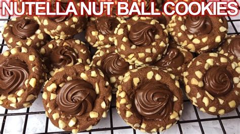 Resepi Nutella Nut Ball Cookies Melt In Your Mouthhow To Make