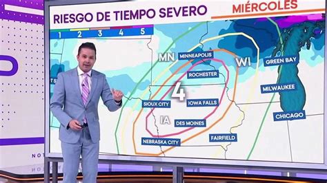 Watch Noticias Telemundo Mediodía Highlight El medio oeste del país