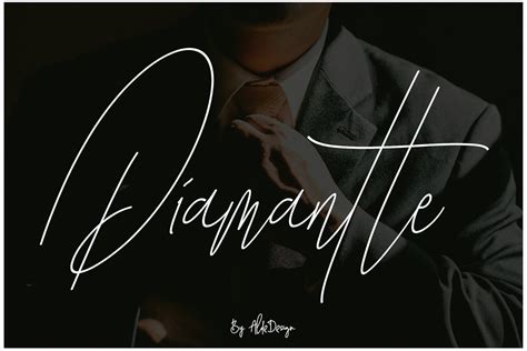 Descargar Fuente Diamante Signature Gratis En Ifont