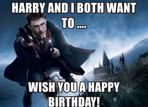 birthday meme harry potter | Harry potter birthday meme, Happy birthday ...