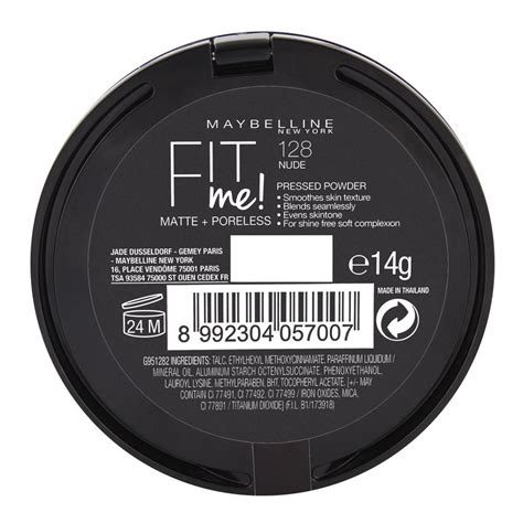 Buy Maybelline New York Fit Me Matte Poreless Pressed Powder Nude Online At Best Price In