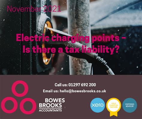 Electric Charging Points Is There A Tax Liability Bowes Brooks