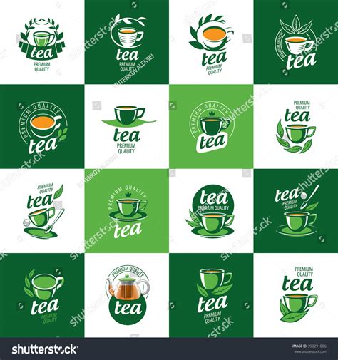 Vector Logo Tea Stock Vector (Royalty Free) 390291886 | Shutterstock