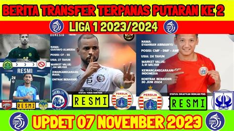 RESMI BERITA TRANSFER TERPANAS LIGA 1 PUTARAN KE 2 PERSIJA AREMA