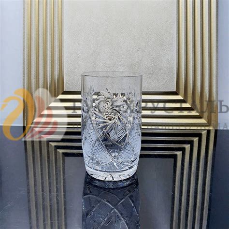 Стаканы хрустальные Правильный купить в интернет-магазине Gushrustal.ru