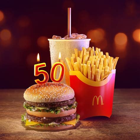 Mcdonalds Big Mac 50th Anniversary On Behance Big Mac Mcdonalds