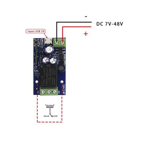 Ewelink Wifi Smart Switch Module Dc 5v 7v 12v 24v 48v App Timer Control