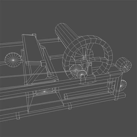 3d Model Spinning Mule