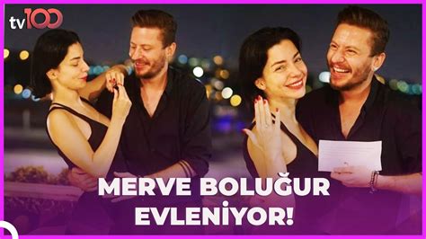 Merve Boluğur a Mert Aydın böyle evlilik teklif etti YouTube