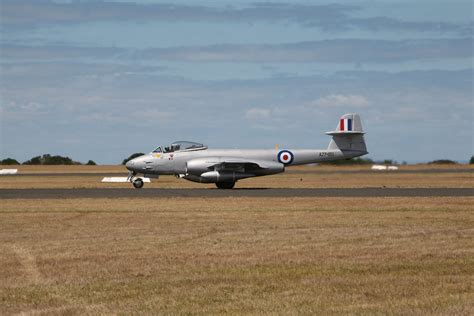 Gloster Meteor At Centenary Of Military Aviation Airshowmarch 1 And 2