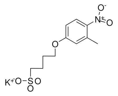 4 3 METHYL 4 NITROPHENOXY 1 BUTANESULFONIC ACID POTASSIUM SALT