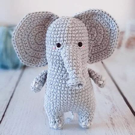 Elefant Amigurumi H Keln Pdf Anleitung Kostenlos