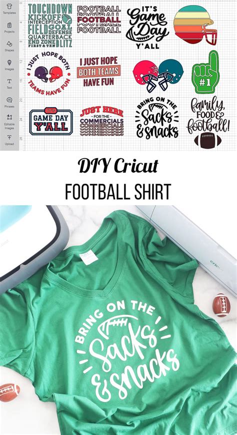 Cricut Football Shirt