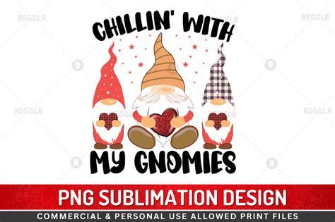 Chillin With My Gnomies Graphic By Regulrcrative Creative Fabrica