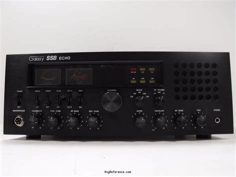 Galaxy Ssb Echo Deluxe Base Station Cb Transceiver Rigreference