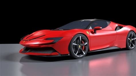 Ferrari Sf Stradale D Model Cgtrader