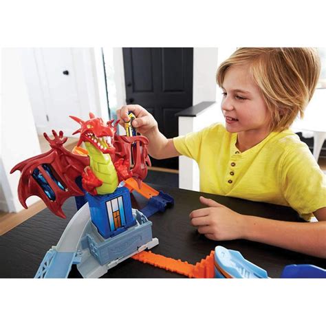 Трек Хот Вилс Битва с драконом купить в интернет магазине Hot wheels su