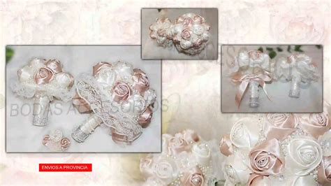 Bouquet Nude Perlado Bodas Accesorios