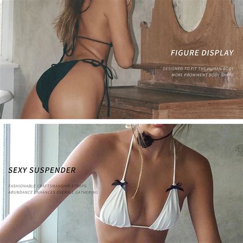 Fashion Sexy Triangle Bikinis Swimwear Women High Cut Bikini Set String Swimming Suit Basic