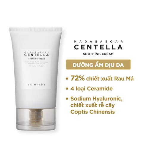 Kem D Ng L M D U Da Skin Madagascar Centella Soothing Cream