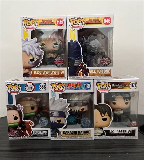 Funko Pop! Anime Special Edition, Hobbies & Toys, Toys & Games on Carousell