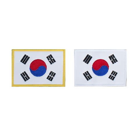 Korea Flag Patch - Best Martial Arts / MOOTO USA