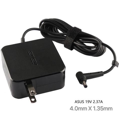 Laptop Charger Square 19v 237a 342a 45w 40mm X 135mm For Asus S200 X200 X202e Ux21a Ux31a