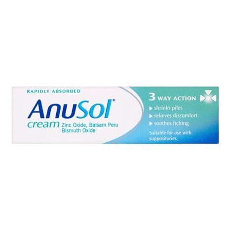 Anusol Haemorrhoids Piles Treatment Cream G By Anusol In Saudi