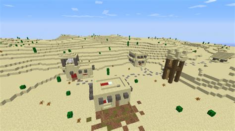 Desert Village Minecraft Map