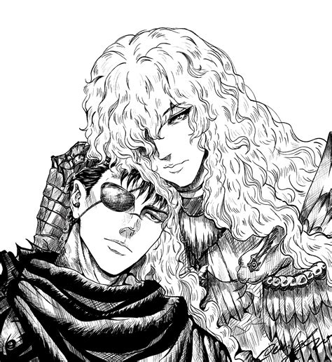 Artstation Berserk Guts And Griffith