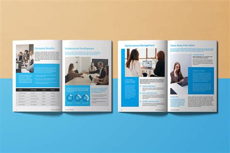 HR / Employee Handbook Template on Behance