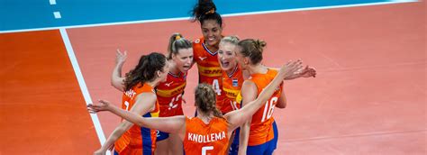 TeamNL Volleybaldames Winnen Laatste Testcase Voor Vertrek Naar Parijs