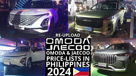 Omoda Jaecoo Cars Price Lists In Philippines 2024 Re Upload YouTube