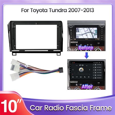 Quadro Da F Scia Do R Dio Do Carro Para Toyota Tundra Xk