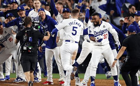 MLB Compañeros de Freddie Freeman en Dodgers reaccionan a su épico