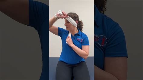 Cervical Self Mobilization Snag Right Rotation Stretch Youtube