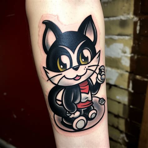 66 Felix The Cat Tattoo Ideas - TattooClue.com