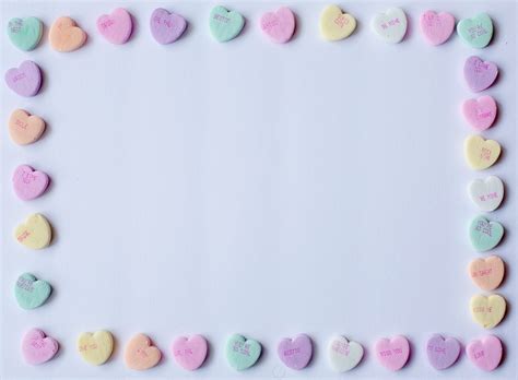 Conversation Hearts Background Free Photo On Pixabay Pixabay