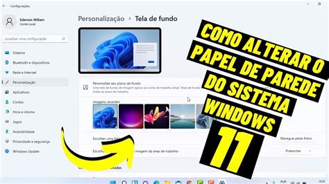 Como Mudar O Papel De Parede Do Windows 11