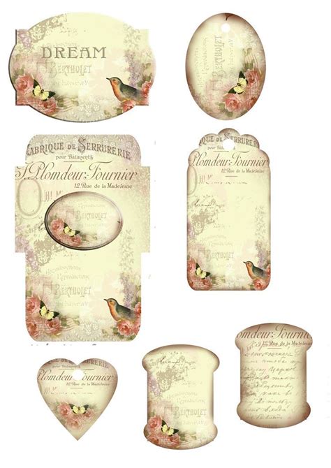 Imágenes Para Imprimir Free Printables Tati Scrap Vintage Labels