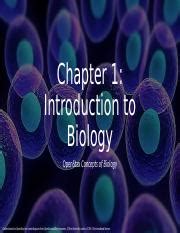 Ch Updated Pptx Chapter Introduction To Biology Openstax