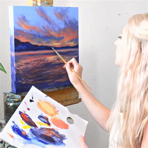 Painting Tutorial Acrylic Seascape Techniques — Katie Jobling