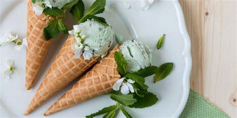 Glace menthe chocolat maison avec et sans sorbetière Marie Claire