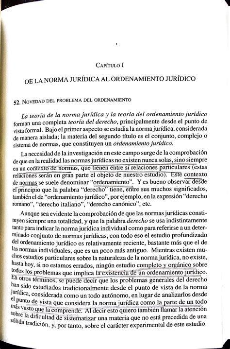 Bobbio 135 146 CAPÍTULO I DE LA NORMA JURÍDICA AL ORDENAMIENTO