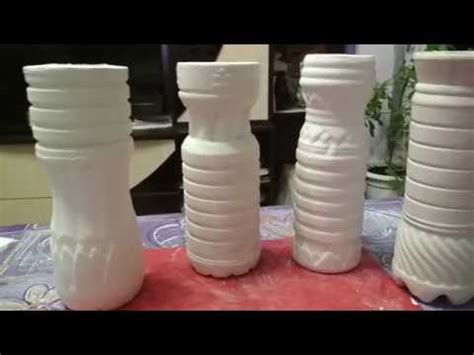 Вазы для цветов из гипса своими руками часть первая. Основа! - YouTube